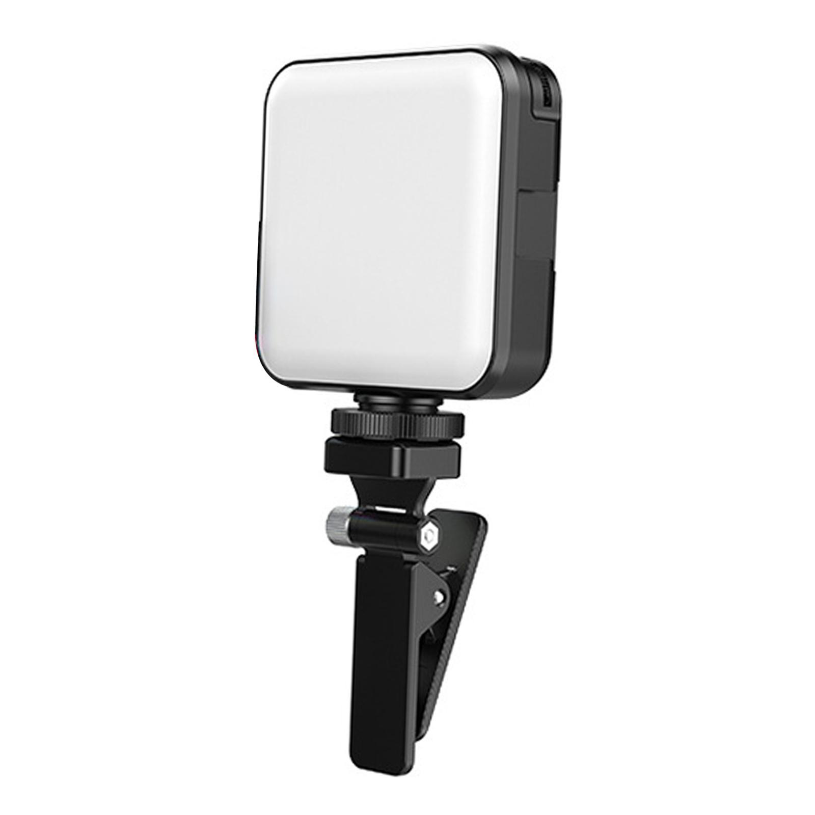 RGB LED Fill Light Rechargeable LED Camera Lights for Vlog Tabletop Phone