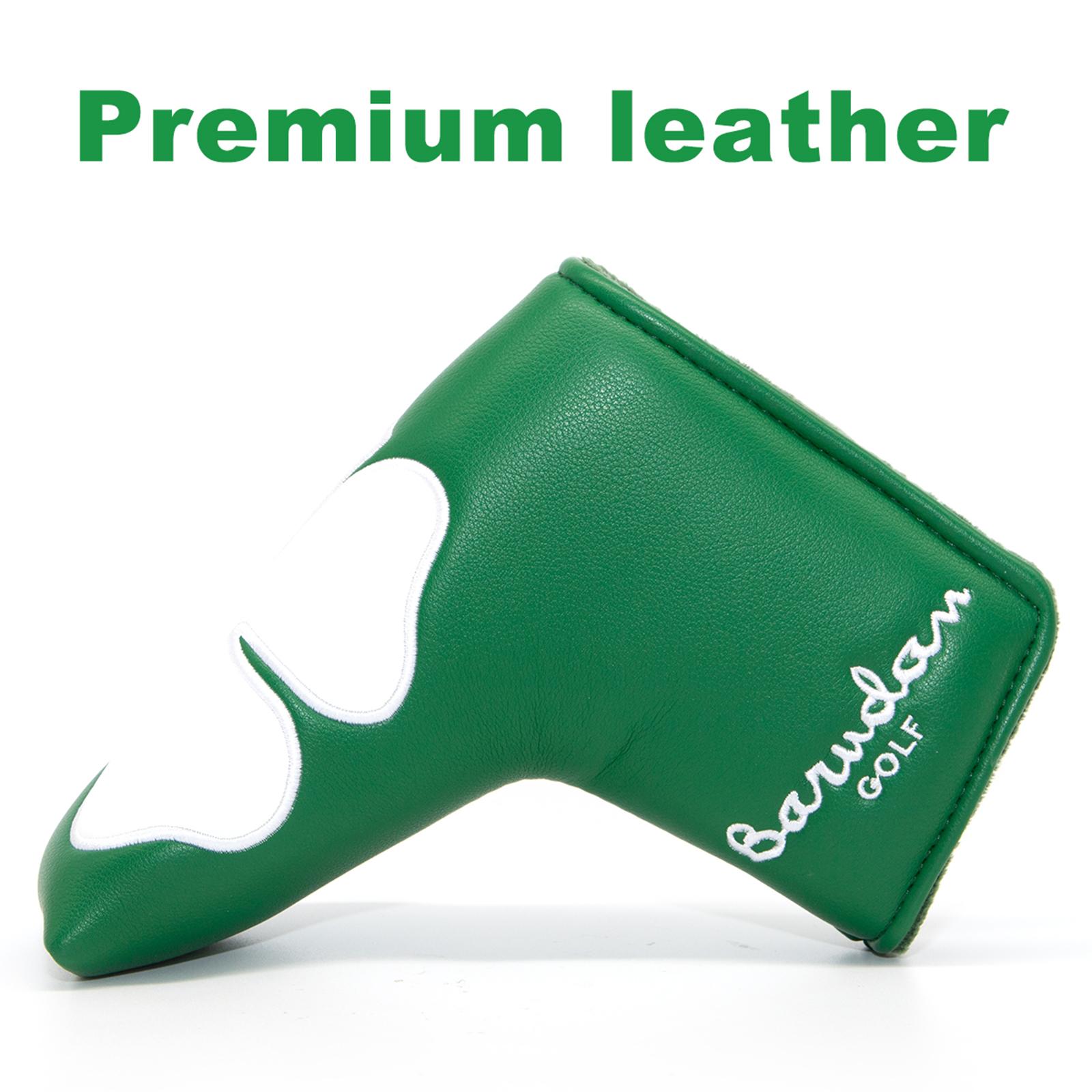 Universal Golf Putter Headcover Club Head Cover Guard Sticky Closure Case