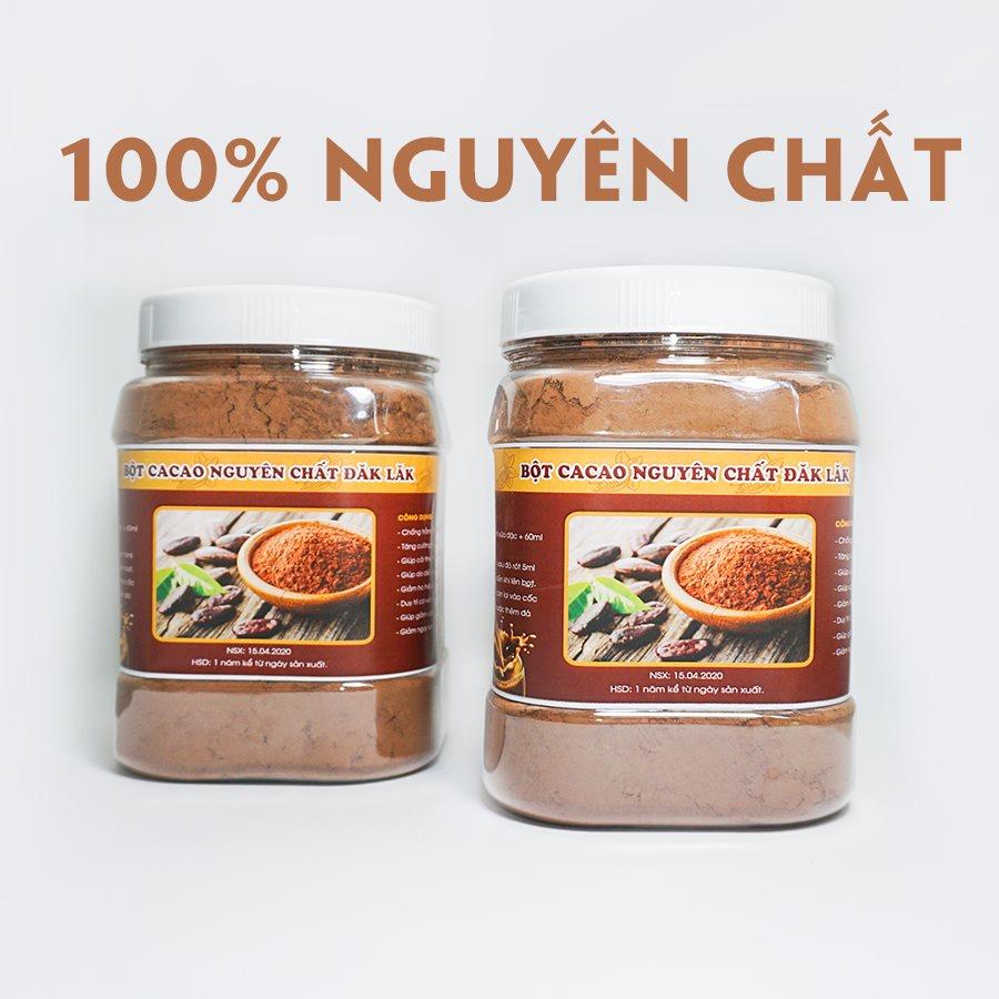 Bột Ca Cao Đắk Lắk Nguyên Chất 300g, 500g thơm ngon, đậm đà