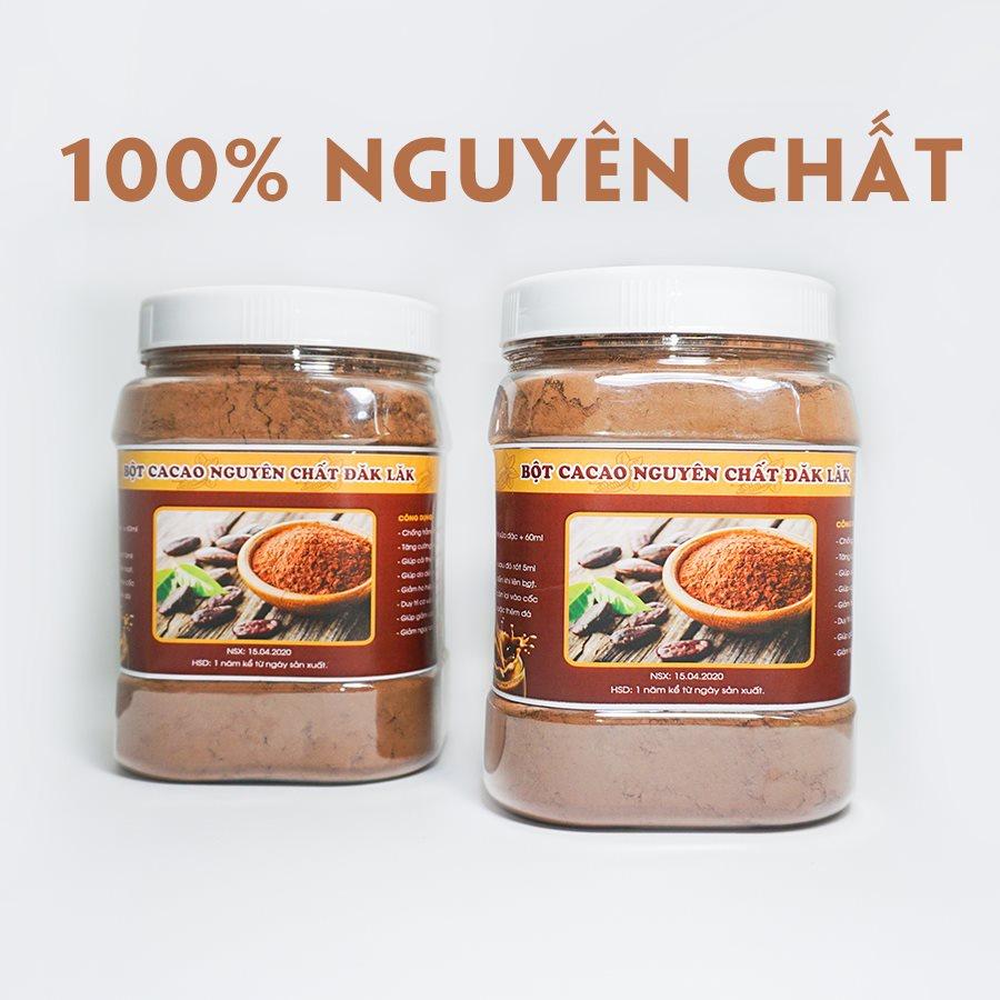 Bột Ca Cao Đắk Lắk Nguyên Chất 300g, 500g thơm ngon, đậm đà, chuẩn giảm cân, giảm mệt mỏi