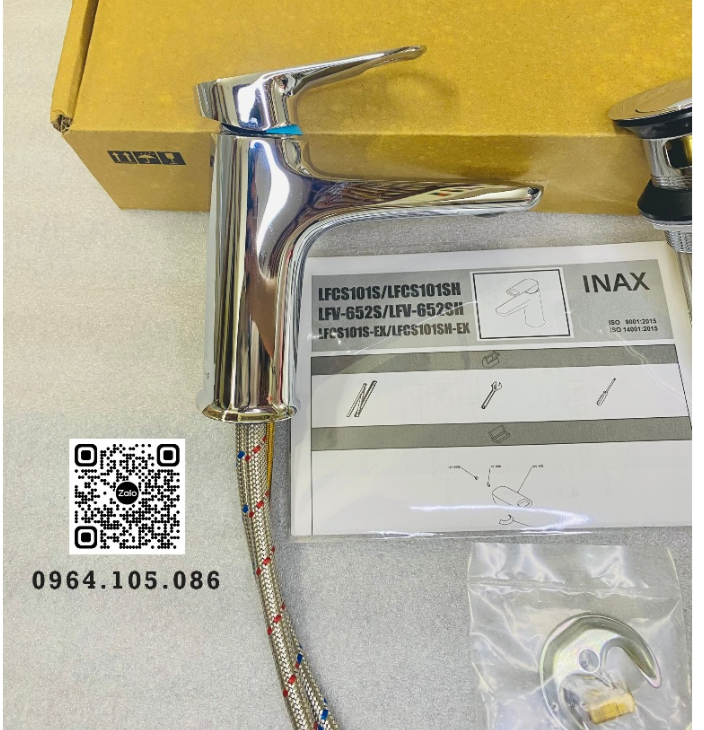Vòi chậu nóng lạnh INAX LFV-652S (Dòng S600 LINE)