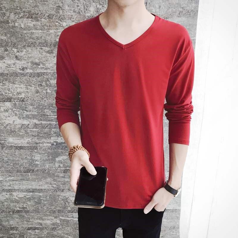 Áo Thun Nam Dài Tay Cổ Tim Thời Trang Zenkonam MEN TOP 029