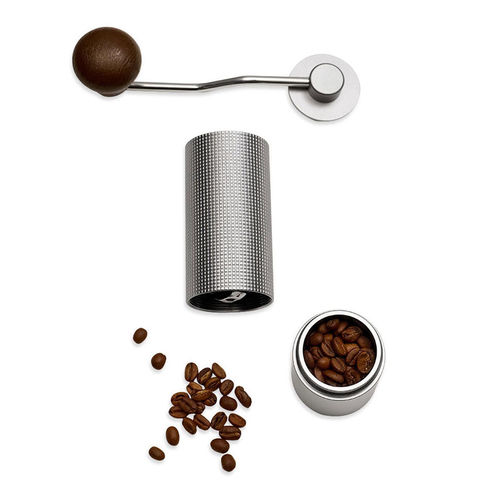Handmade Manual Coffee Grinder Grain Mill Aluminum Alloy for Travel Outdoor