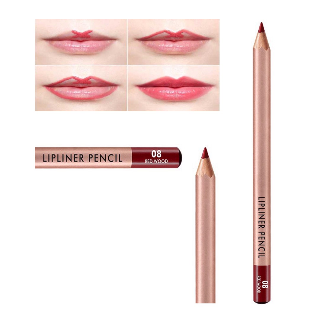 Chì Kẻ Viền Môi Vacosi Natural Studio Lipliner Pencil