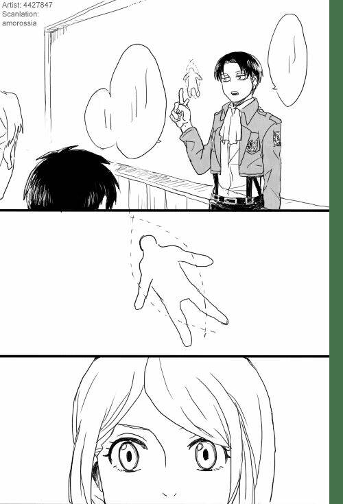 đại chiến titan - những sưu tầm về doujinshi chapter 56 1