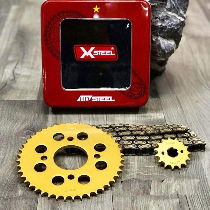 Nhông sên dĩa cho xe raider satria EX150 EX135 winner winer x sonic SIRIUS drem,wave nhỏ Wave Lớn