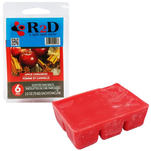 Hộp 6 Sáp Thơm Wax Melts Hương Táo Quế - Apple Cinnamon R2D