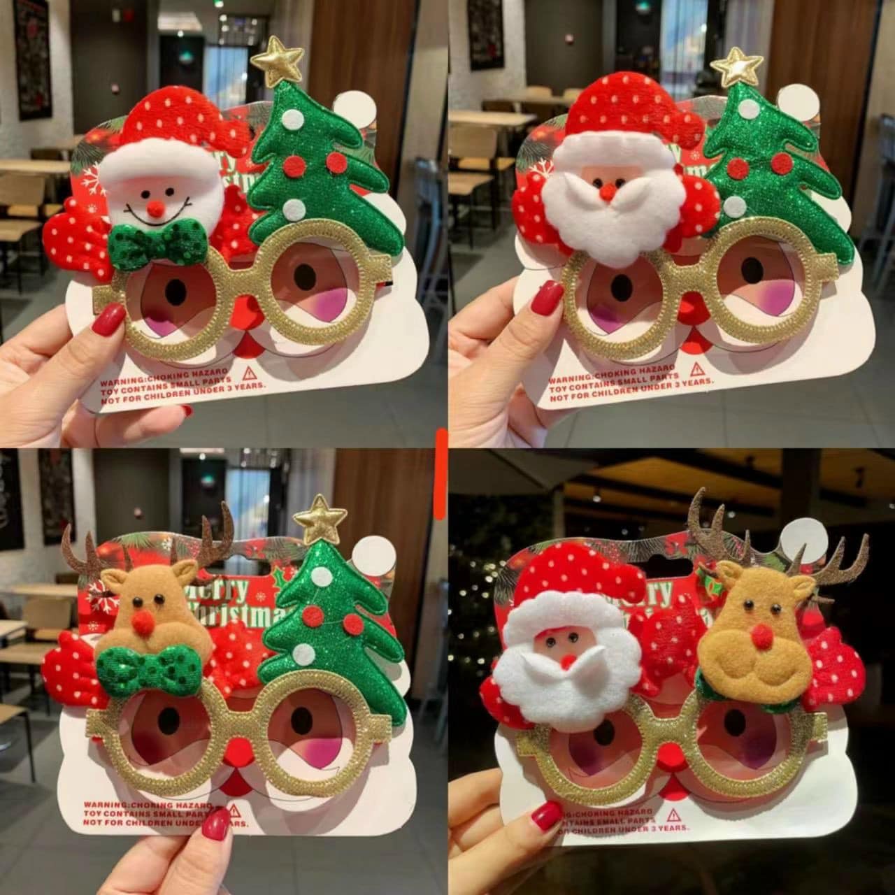 Kính noel siêu dễ thương