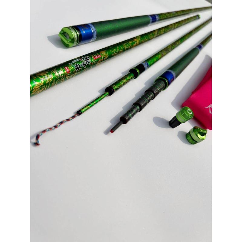 Cần câu tay Gama Seiko Bích Long 6H tặng kèm ngọn phụ