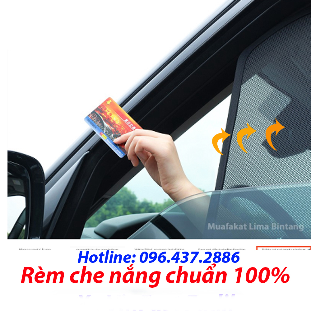 Rèm Che Nắng Ford Territory Rèm Chắn Nắng Nam Châm Cho Xe ô tô, Bộ 4 Tấm, có nam châm