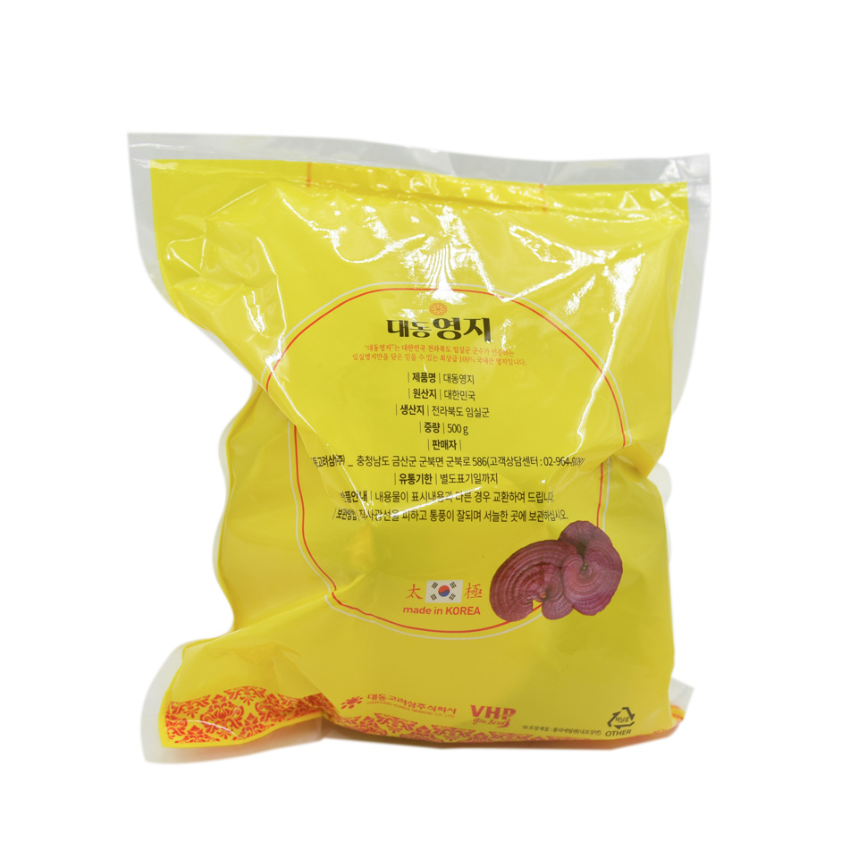 Nấm linh chi Daedong nguyên tai túi 500gram