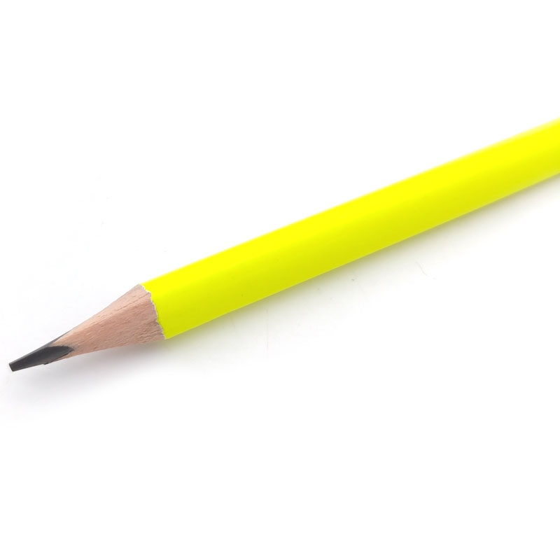 Bút Chì Gỗ Deli Neon 2B EU51800 - Màu Vàng