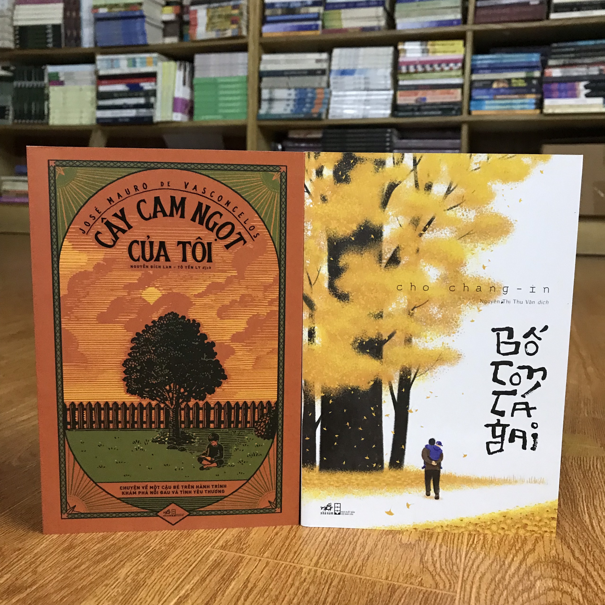 Combo sách Bố Con Cá Gai + Cây Cam Ngọt Của Tôi tặng kèm bookmark