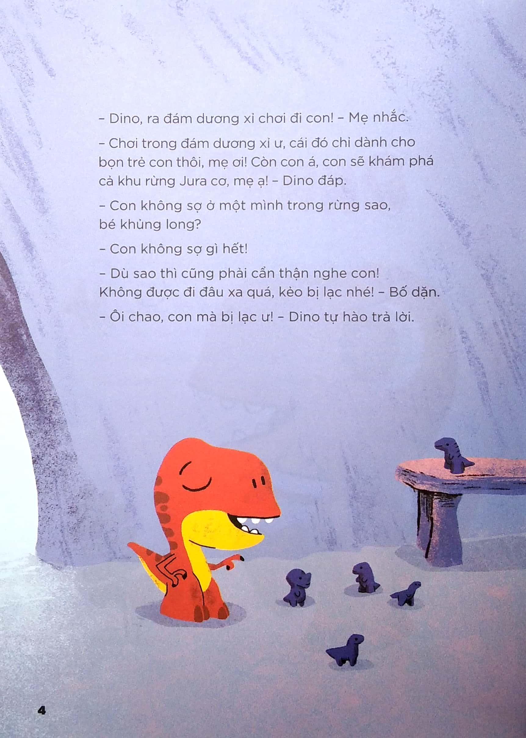 Dino Bướng Bỉnh - Không Sợ Gì Hết (Tái Bản 2023)
