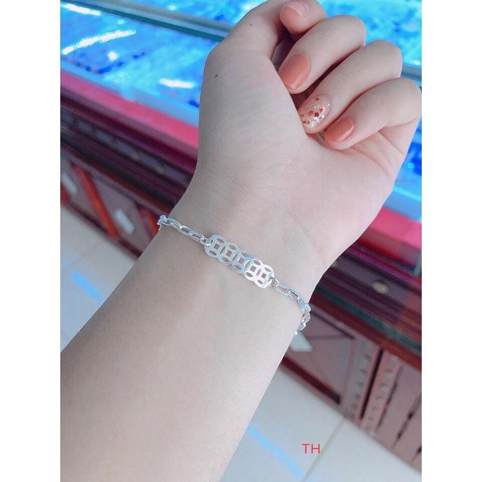 LẮC TAY NỮ BẠC TA - LẮC TAY XÍCH KIM TIỀN -