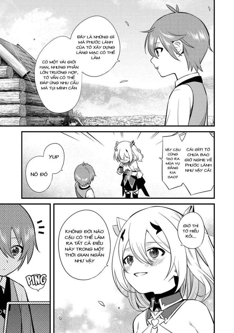 nhà 「sáng tạo làng」 độc nhất - cuộc sống thư thái với kỹ năng xây dựng làng đầy mùi gian lận chapter 3.3 7