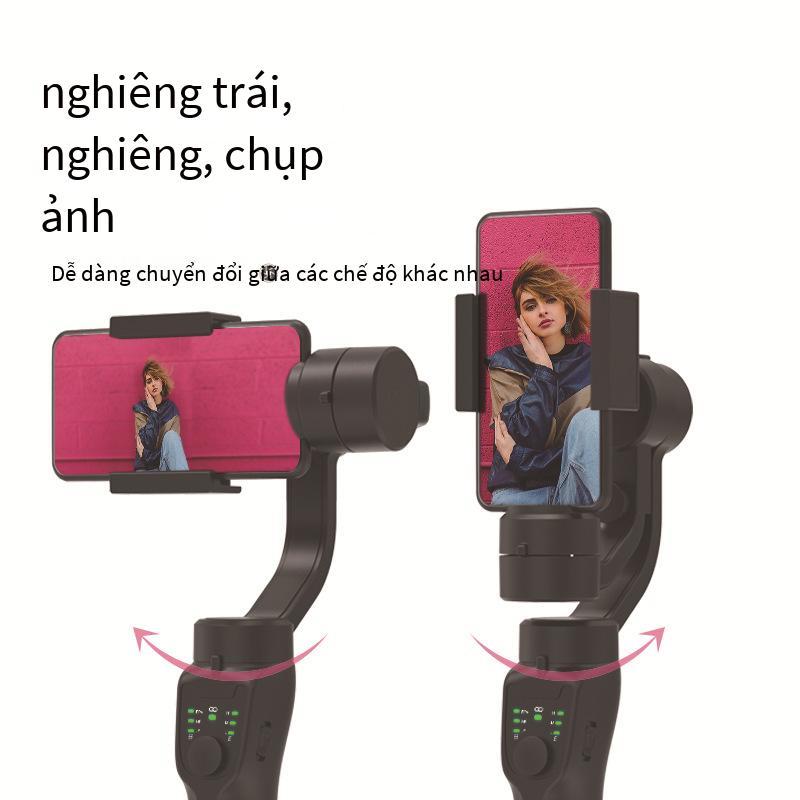 Ưu đãi đặc biệt mới Bộ ổn định điện thoại di động F8 rung âm thanh trực tiếp chống rung cầm tay gimbal ổn định ba trục ổn định Bluetooth thông minh