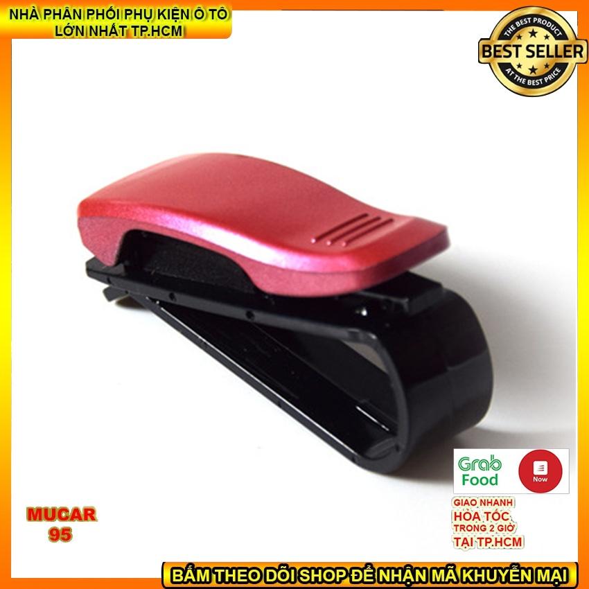 Kẹp giữ mắt kính trên xe hơi, trên tấm chắn nắng ô tô tiện lợi, thời trang