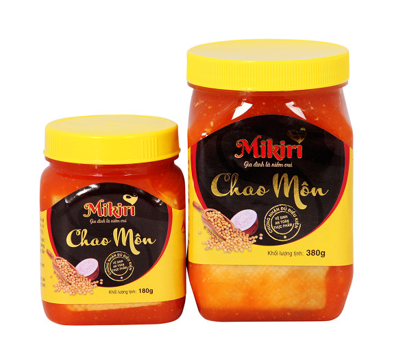 Chao Môn Mikiri 180g (1 Lốc 6 hủ )