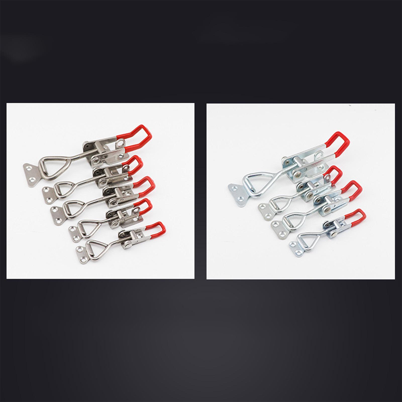 5 Pieces Push Pull Type Latch Clamp Iron Quick Release for Woodworking