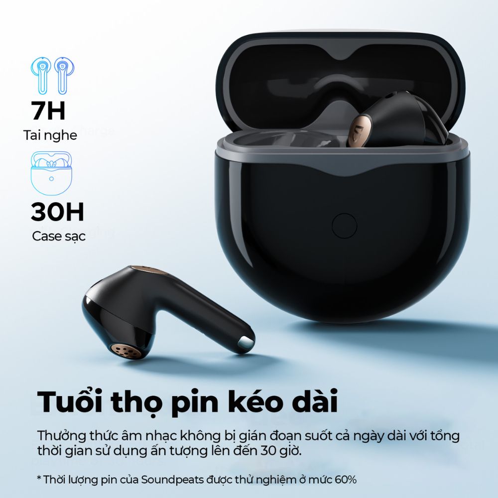 Tai nghe không dây SoundPEATS Air4 Lite True Wireless - Hàng chính hãng