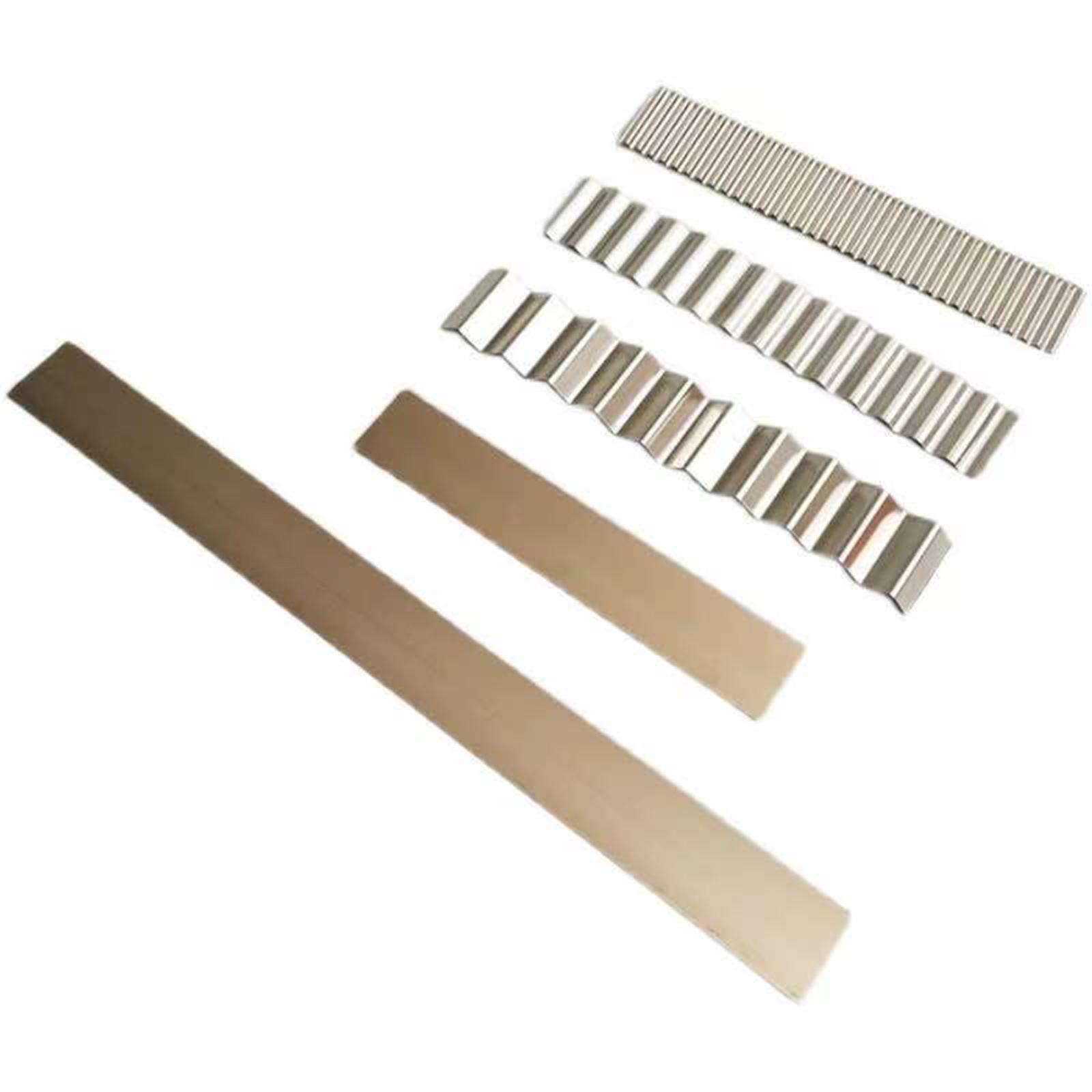 9pc Flexible Polymer Clay Cutters Clay Slicer Blade Carbon Steel Blade Clay Cutter Blade Polymer Clay Cutting Slicing Tools