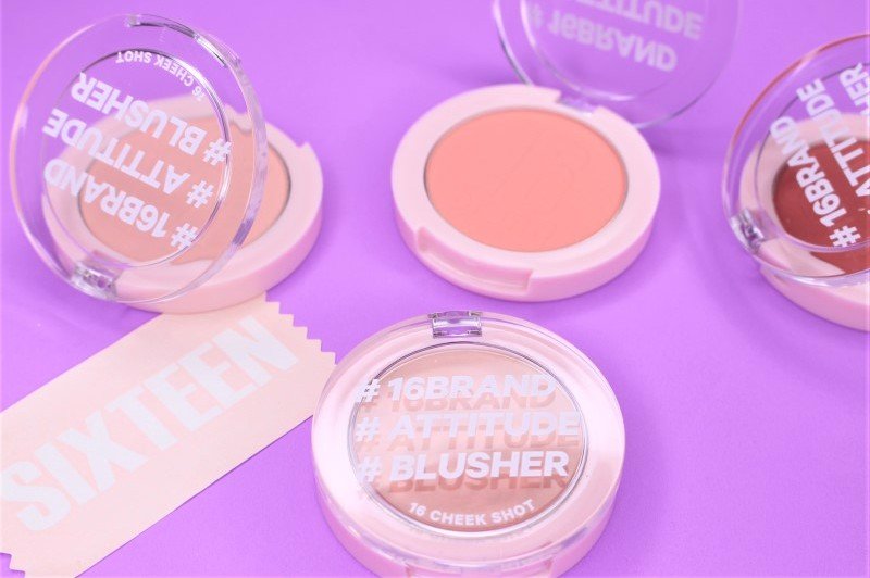 Phấn Má Hồng Dạng Nén Xinh Xắn 16Brand Cheek Shot