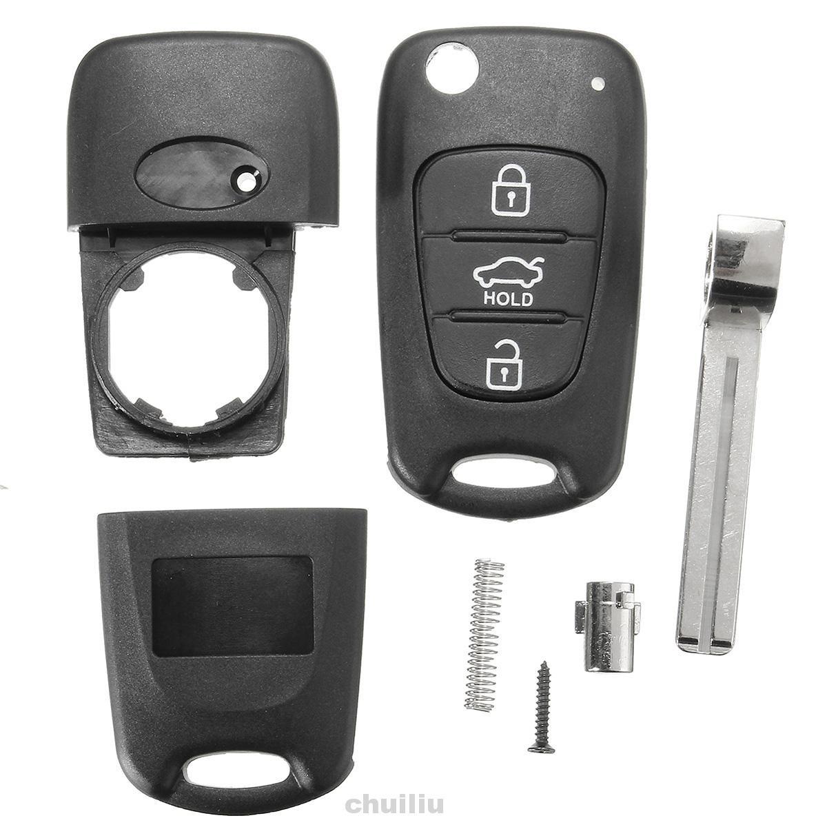 Vỏ 3 Nút Bảo Vệ Chìa Khóa Điều Khiển Từ Xa Cho Kia
