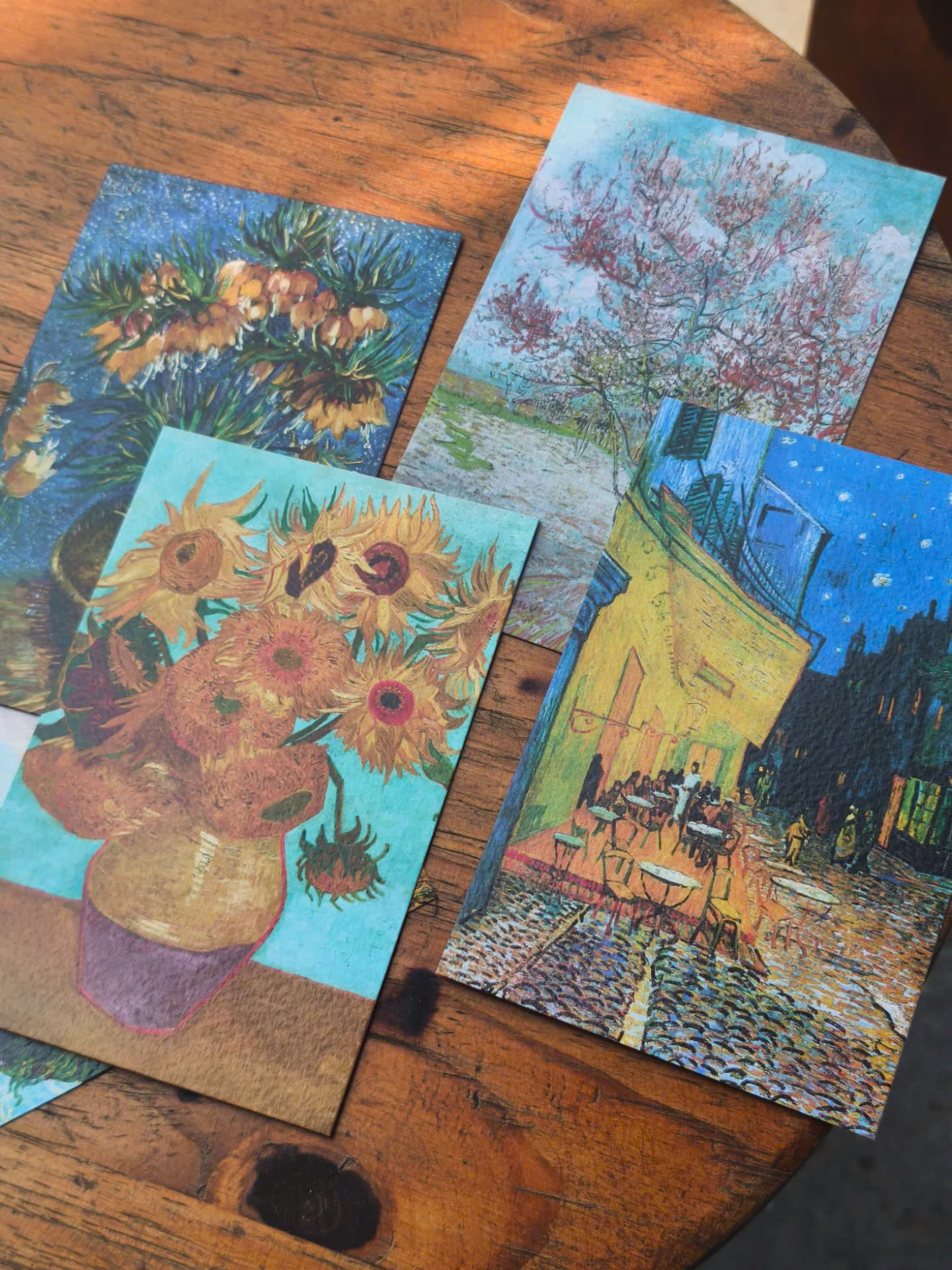 BỘ 100 POSTCARD VAN GOGH – Giấy mỹ thuật 300g cao cấp - Nho Xanh