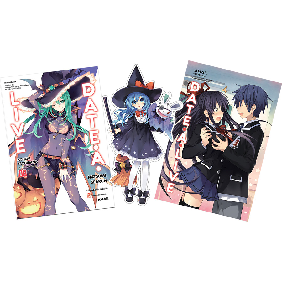 Date A Live - Tập 8 (Bản Đặc Biệt: Tặng Kèm Bookmark Bế Hình + Postcard)