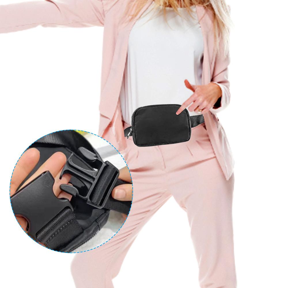 Fanny Pack Waist Belt Bag Crossbody Bag with Adjustable Strap for Men and Women Outdoor Workout Cycling Hiking Running Traveling