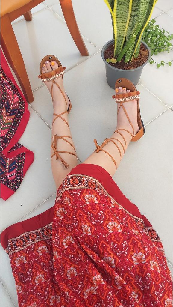 Giày Sandal Phong Cách Boho