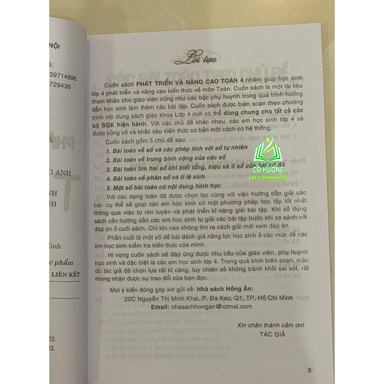 Sách - Phát triển & nâng cao toán 4