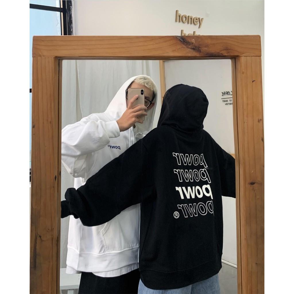 Áo Khoác Nỉ Bông POWR Unisex (4 Màu)