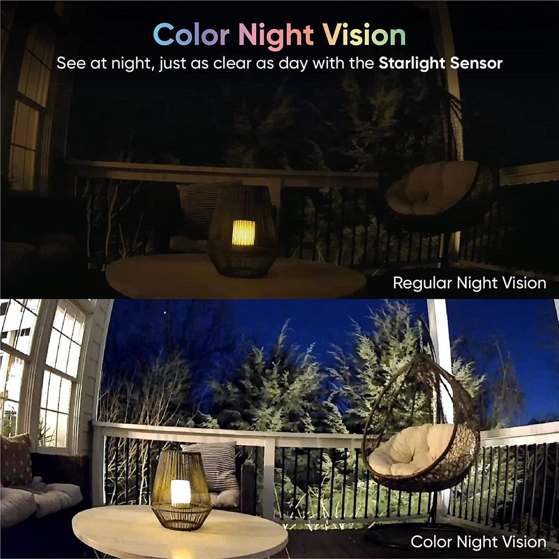Wyze Cam V3 với tầm nhìn ban đêm màu, máy quay video trong nhà/ngoài trời 1080p không dây, hoạt động với Alexa, Google Assistant Color: Black