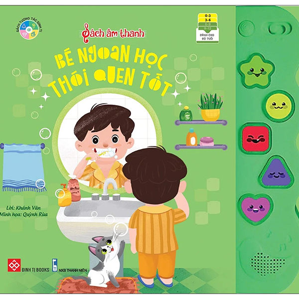 Sách Âm Thanh Đinh Tị - Dành Cho Trẻ Từ 0 - 6 Tuổi (Nhiều Chủ Đề)