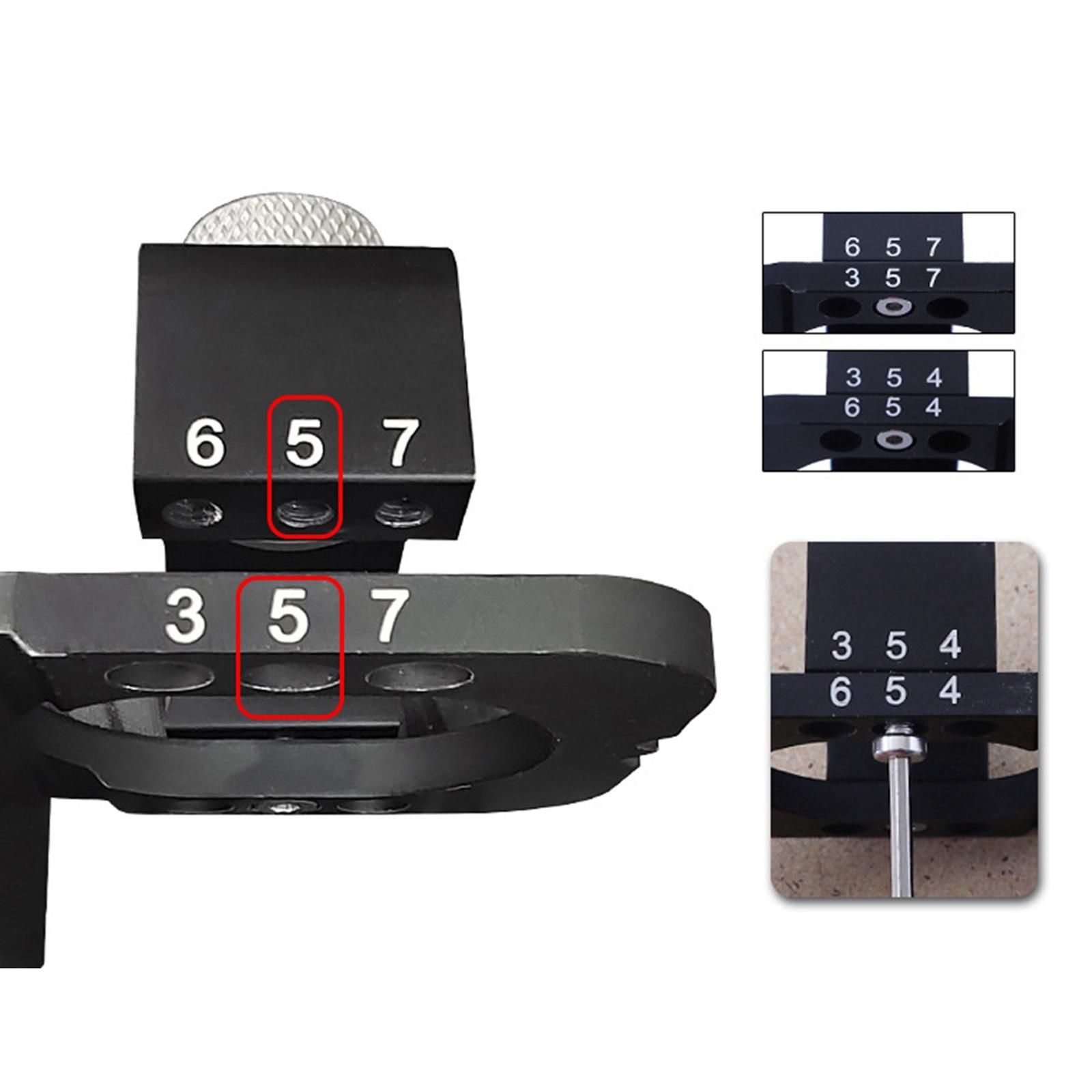 35mm Woodworking Hole Opener Hinge Jig Kit for Door Cabinet Hole Punching