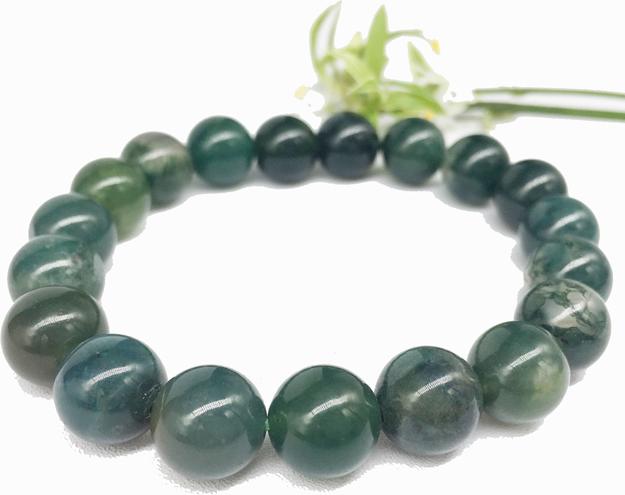 Vòng Tay Nữ Ngọc Thủy Tảo - Xanh Lá
