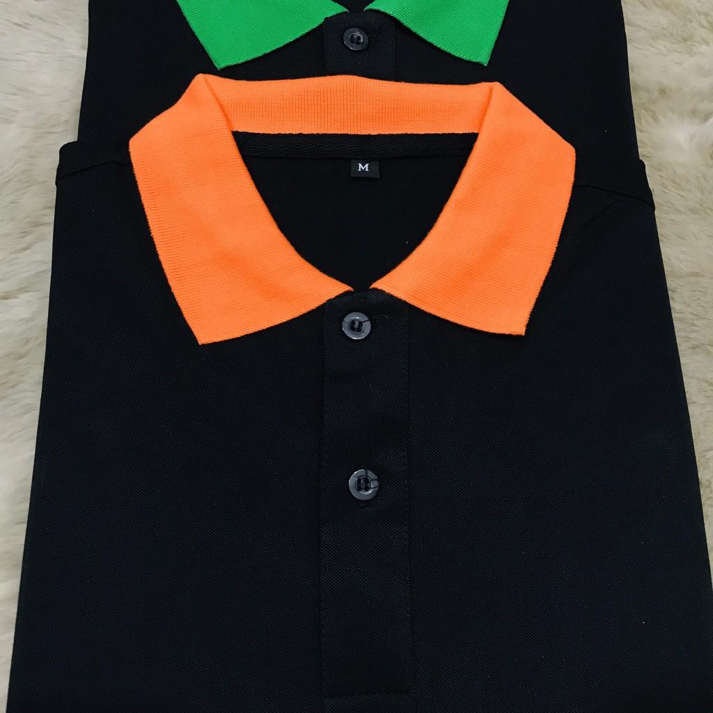 Áo thun cá sấu Đen thời trang dành cho Nam