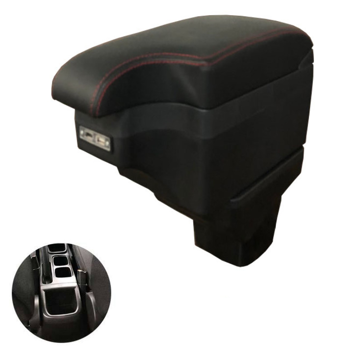 Hộp tỳ tay ô tô, xe hơi cao cấp tích hợp 6 cổng USB dùng cho xe Suzuki Vitara