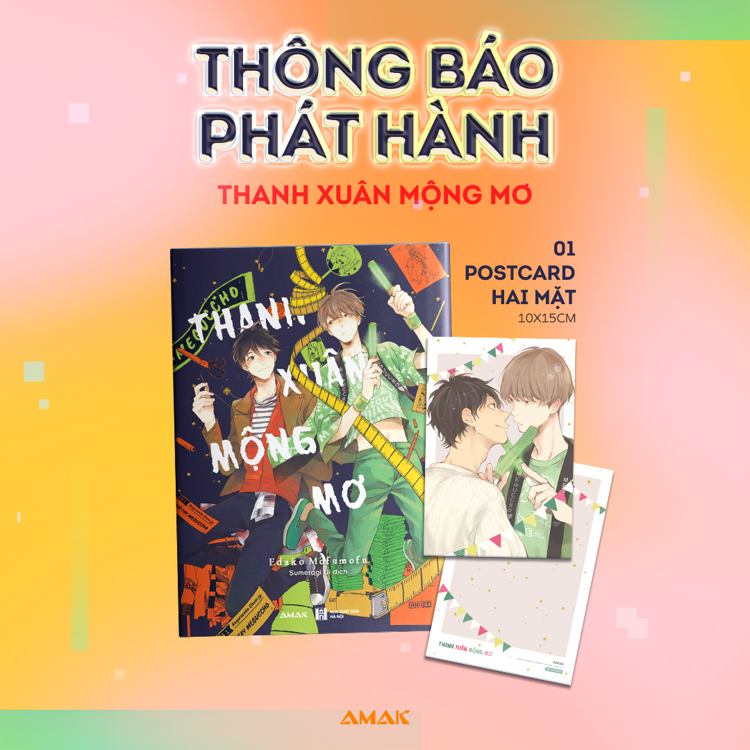 [Manga] Thanh Xuân Mộng Mơ - Tác giả: Edako Mofumofu - Amakbooks