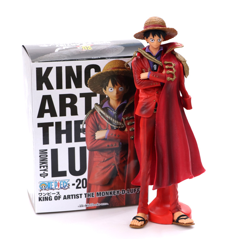 Mô hình Luffy áo choàng đỏ bản lớn 25cm