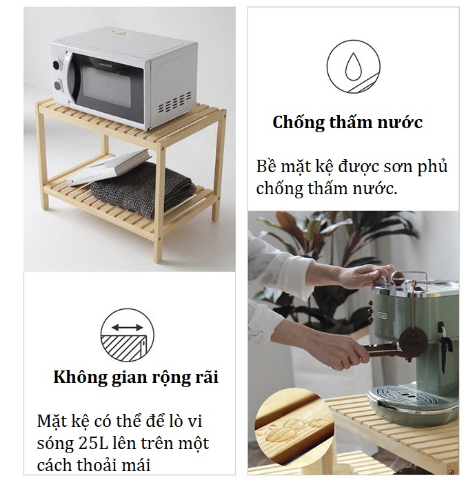 OVEN RACK - KỆ ĐỂ LÒ VI SÓNG 4 TẦNG