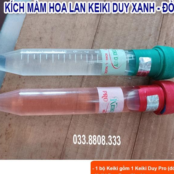 BỘ KEIKY XANH VÀ KEIKY ĐỎ DÙNG KÍCH MẦM HOA - CHUYÊN TRỒNG LAN