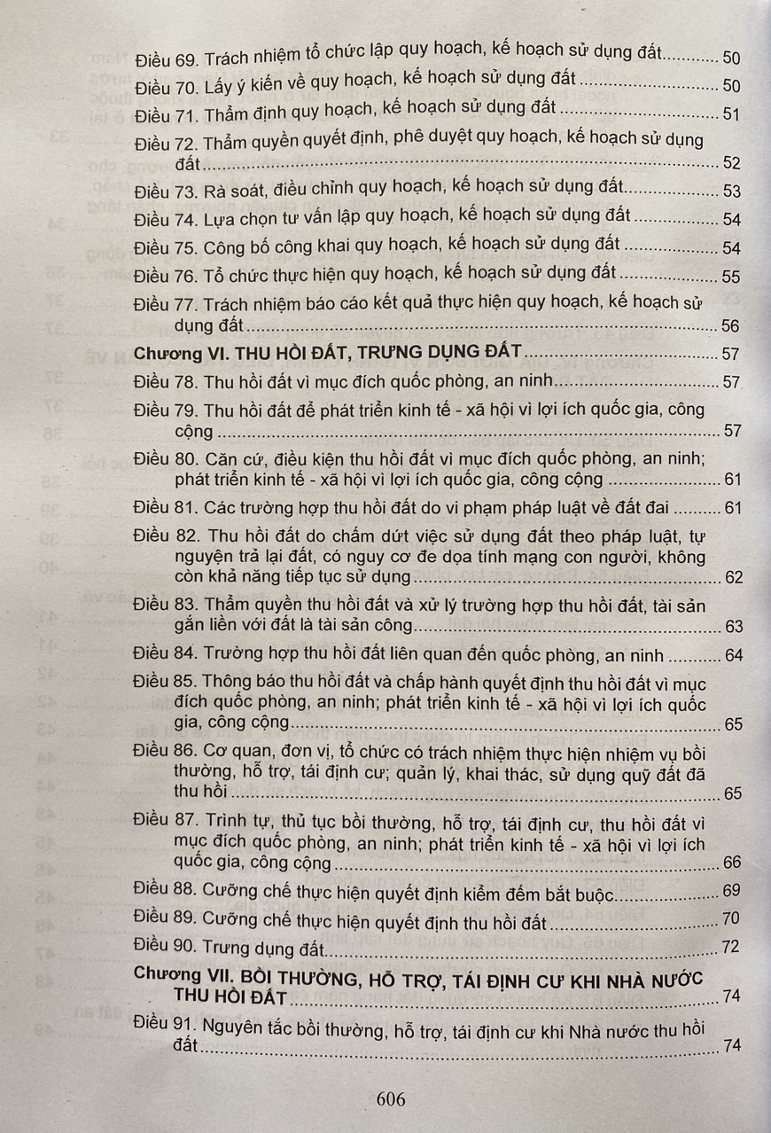 Luật đất đai ( sửa đổi, bổ sung ) và các văn bản Hướng dẫn thi hành về giá đất, bồi thường, hỗ trợ, tái định cư khi nhà nước thu hồi đất