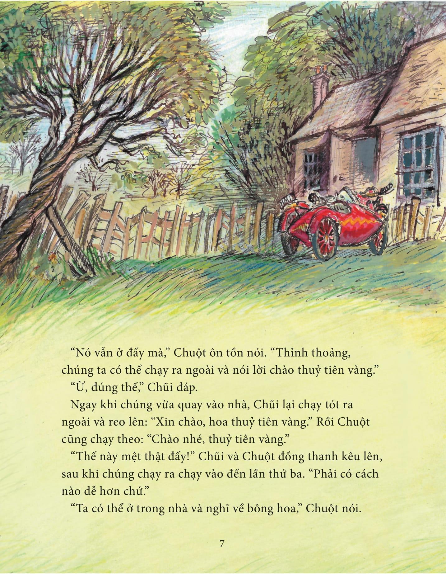 Sách - Chuột Và Chũi - Bông Hoa Thuỷ Tiên