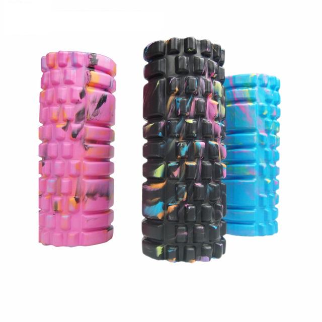 Con lăn massage Foam Roller hỗ trợ các bài tập Yoga