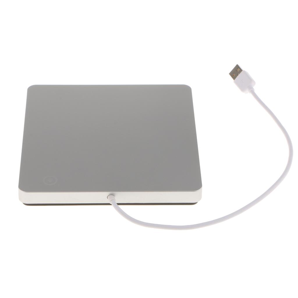 Super Slim USB 2.0 External Slot-in DVD-RW Burner Drive for Laptop