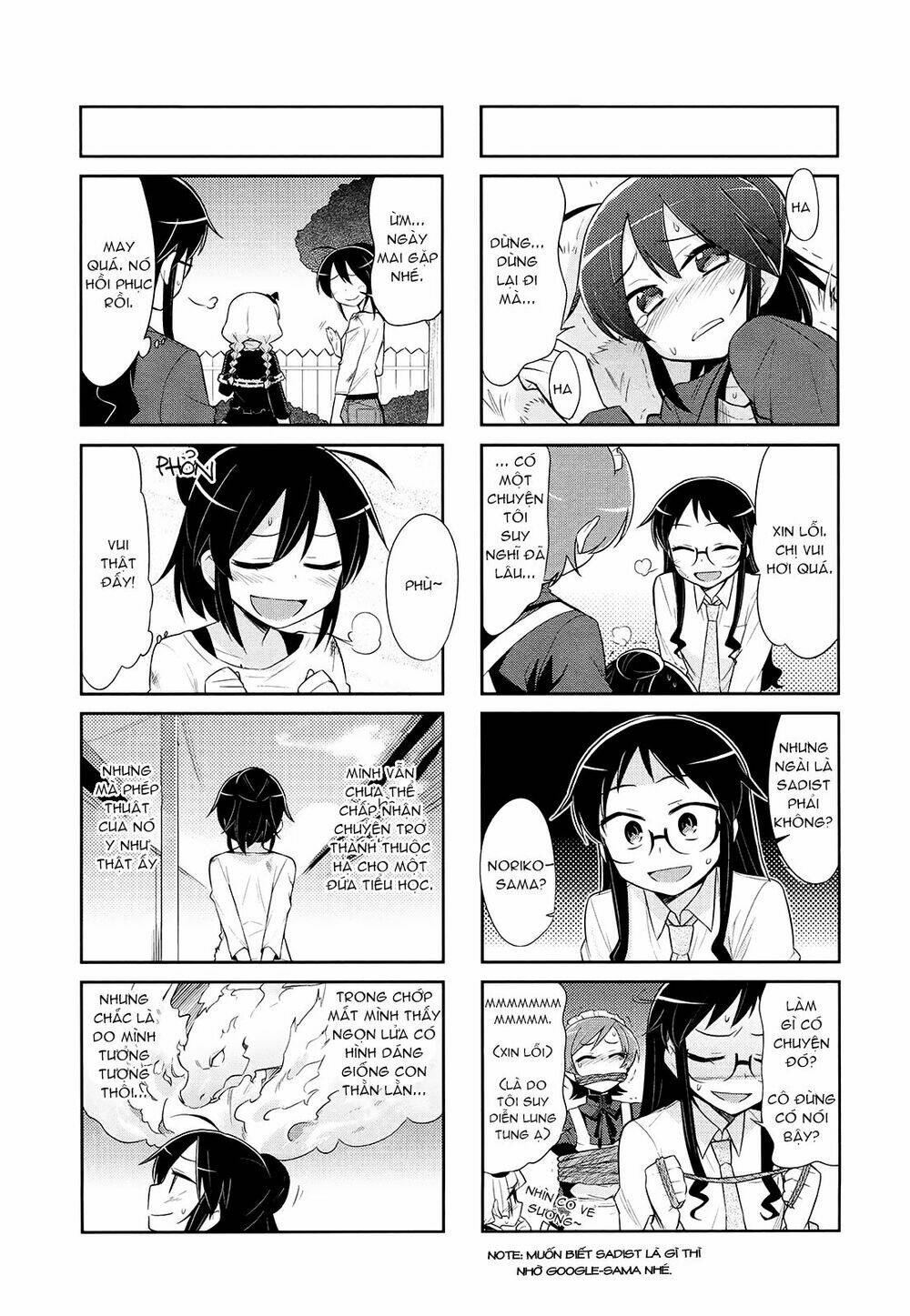 majyo to houki to kurobuchi megane chapter 10 9