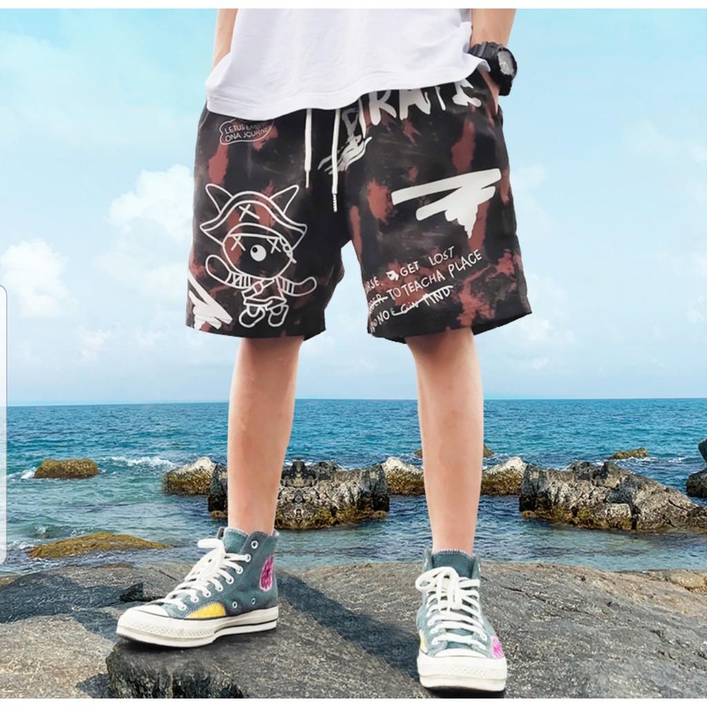 Quần short rằn ri ulzzang - ẢNH THẬT
